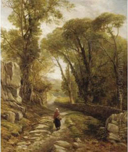 Woodland Walk by Frederick William Hulme