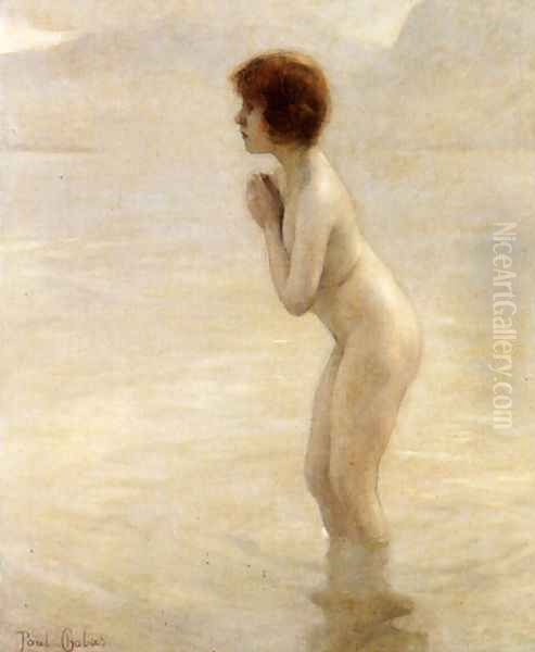 Bruma Matinale (or Lac d'Annecy) Oil Painting by Paul Emile Chabas