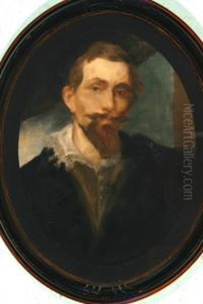 Portrait Of Frans Snyders Oil Painting by Ozias Humphrey