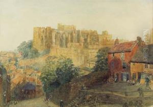 Durham Oil Painting by Alfred William Hunt