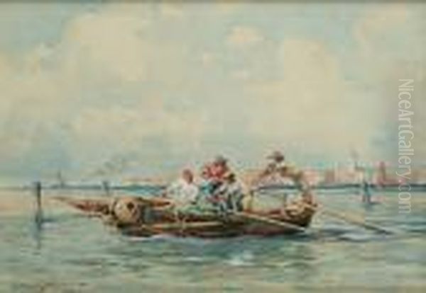 Venice Oil Painting by Edward Aubrey Hunt