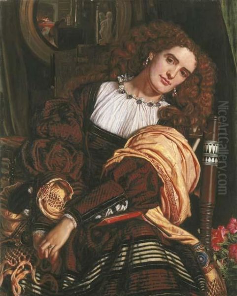 Il Dolce Far Niente Oil Painting by William Holman Hunt