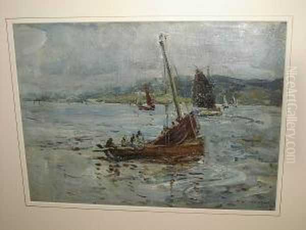 Tarbert, Loch Fyne Oil Painting by Mason Hunter