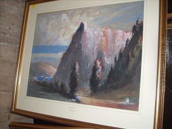 Mount Lebanon Oil Painting by Hal Hurst