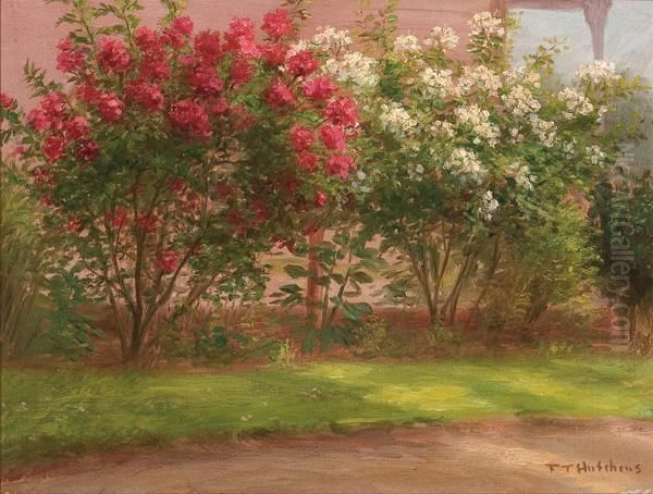 The Garden Wall Oil Painting by Frank Townsend Hutchens