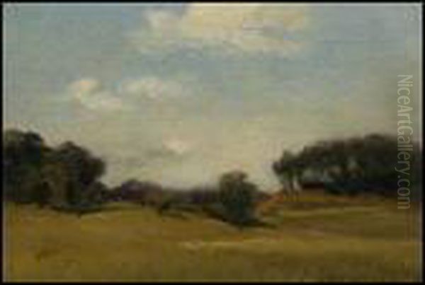 Paysage D'ete Oil Painting by Frederick William Hutchison