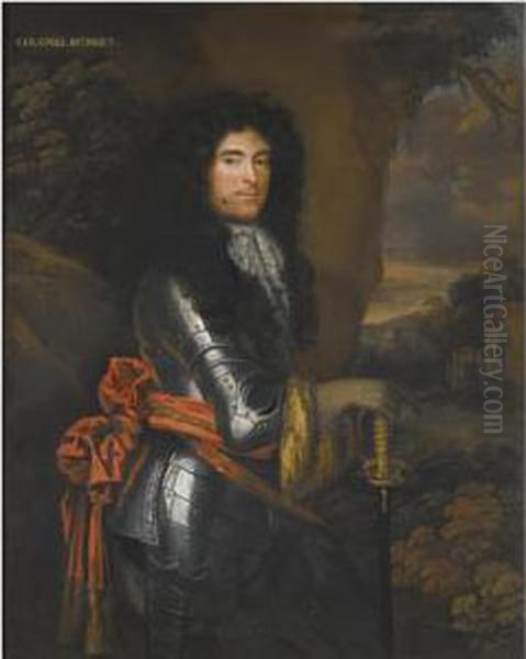 Portrait Of Colonel John Rumsey Oil Painting by Jacob Huysmans