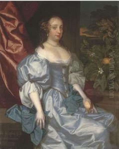 Portrait Of A Lady Oil Painting by Jacob Huysmans