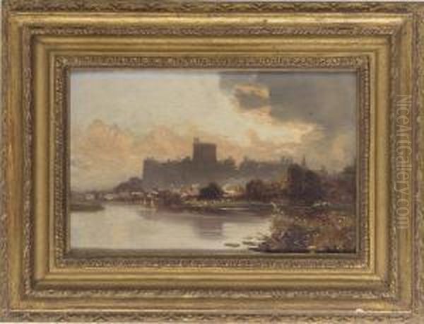 Royal Windsor Oil Painting by George Hyde Pownall