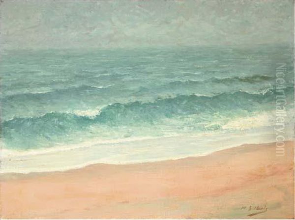 Bord De Mer Oil Painting by Henri-Gabriel Ibels