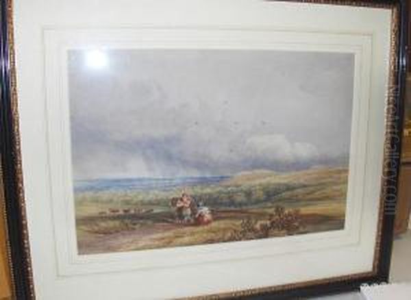 The Approaching Squall Oil Painting by Joseph Murray Ince