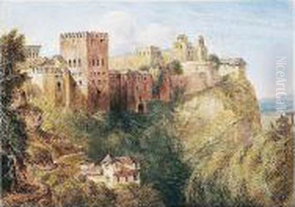 The Alhambra, Granada Oil Painting by Joseph Murray Ince