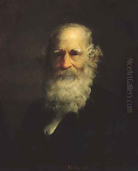 William Cullen Bryant Oil Painting by Thomas Le Clear