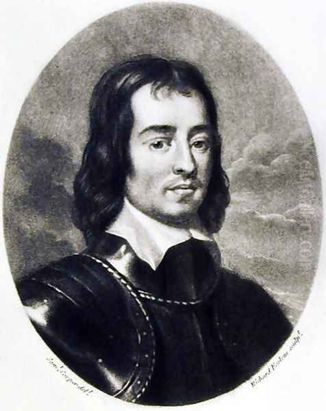 Colonel Robert Lilburne (1613-65) illustration from Portraits of Characters Illustrious in British History Oil Painting by Samuel Cooper