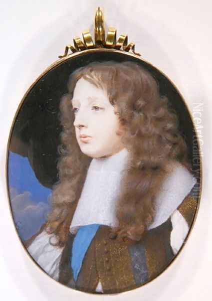 Charles Stuart (1639-72) 3rd Duke of Richmond, c.1665-70 Oil Painting by Samuel Cooper