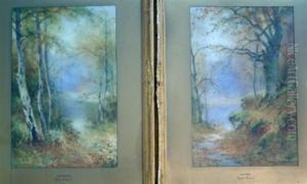 'september' & 'autumn' Oil Painting by Thomas Tayler Ireland