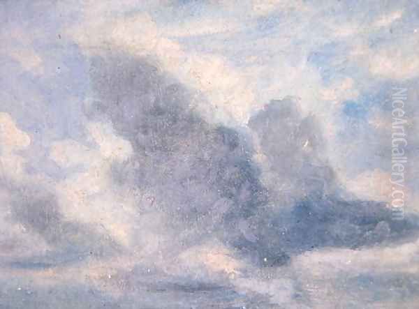 Sky Study, c.1822 Oil Painting by Lionel Constable