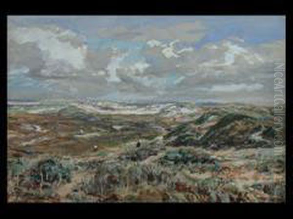 Dunenlandschaft Oil Painting by Carl Irmer