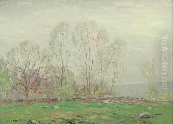 Spring Landscape Oil Painting by Wilson Henry Irvine