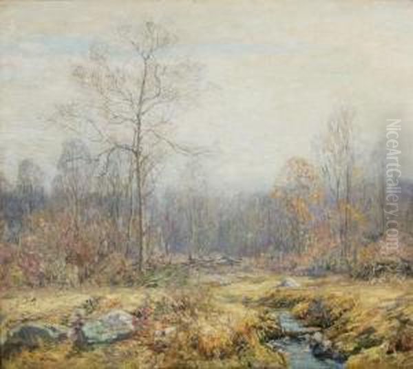 Connecticut Landscape Oil Painting by Wilson Henry Irvine