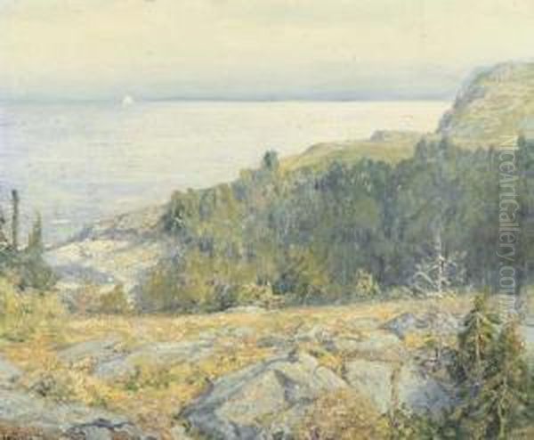 Calm Sea Oil Painting by Wilson Henry Irvine