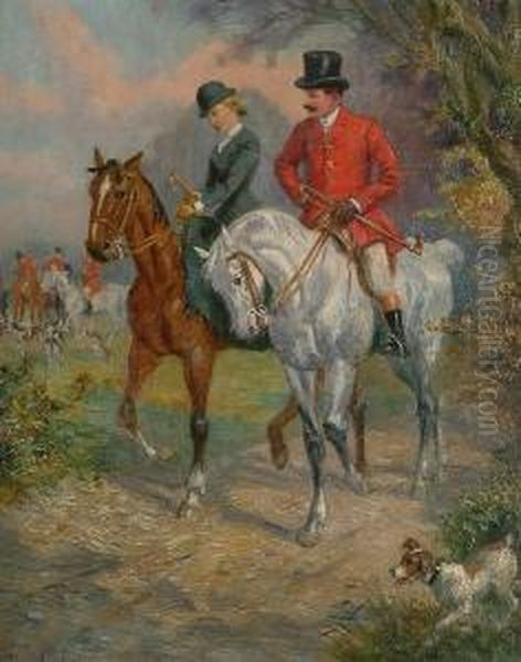 The Amorous Huntsman Oil Painting by William Irving