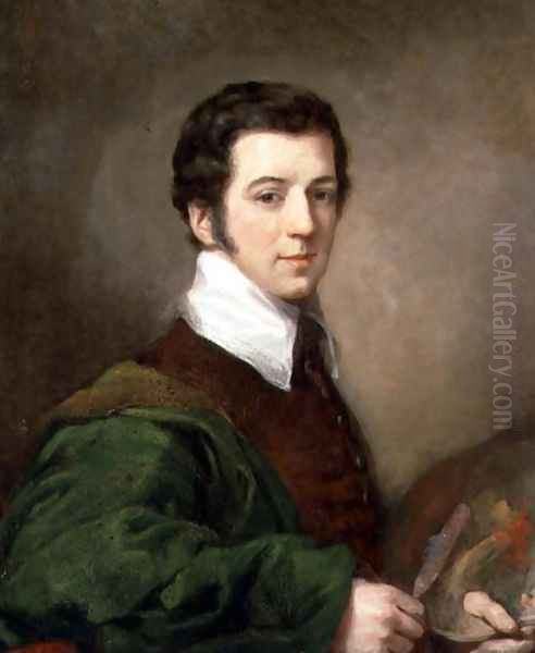 Portrait of James Stark (1794-1859) Oil Painting by Margaret Sarah Carpenter