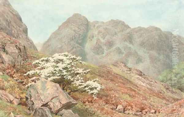 Raven Crag, Yewdale, Coniston Oil Painting by William Gersham Collingwood