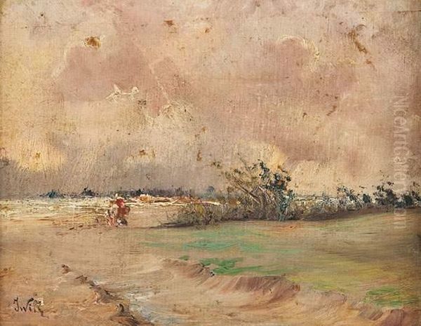 Apres L'orage Oil Painting by Marie Joseph Leon Clavel Iwill