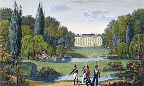 The Elysee Bourbon, c.1815-20 Oil Painting by Henri Courvoisier-Voisin