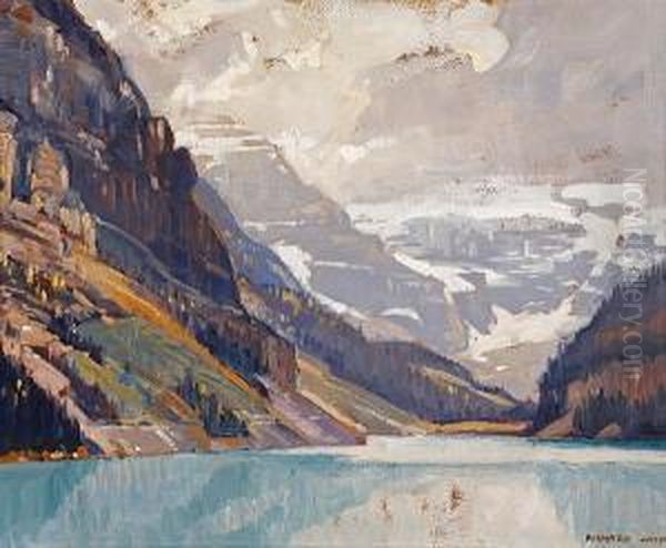 Lake Louise Oil Painting by Richard Jack