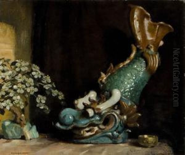 Still Life. Oil Painting by Richard Jack