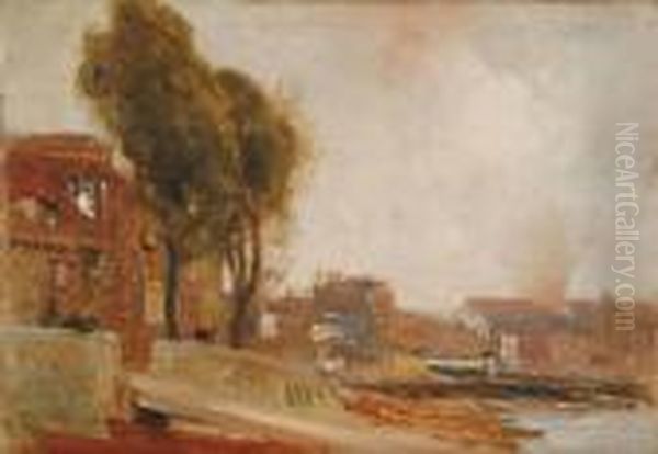 Chiswick Mall Oil Painting by Richard Jack