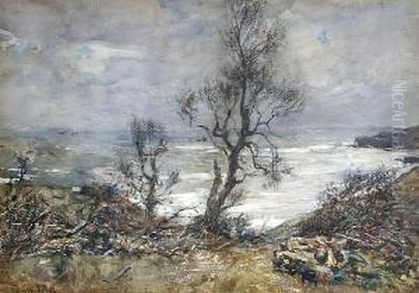 Kettlenest, Runswick Bay Oil Painting by Frederick William Jackson