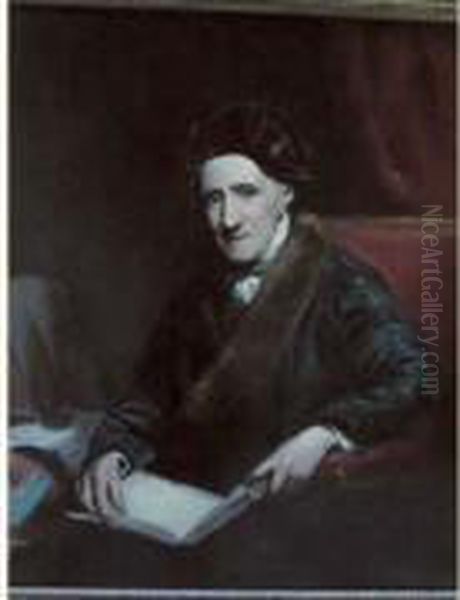 Portrait Du Peintre James Northcote Oil Painting by John Jackson