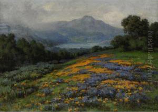 Mt. Tamalpais Oil Painting by William Jackson