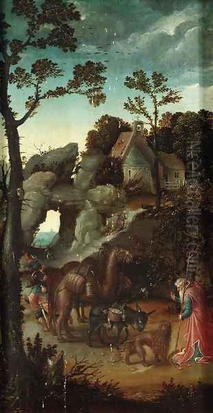 The Legend of Saint Jerome and the Animals Oil Painting by Jan Wellens de Cock