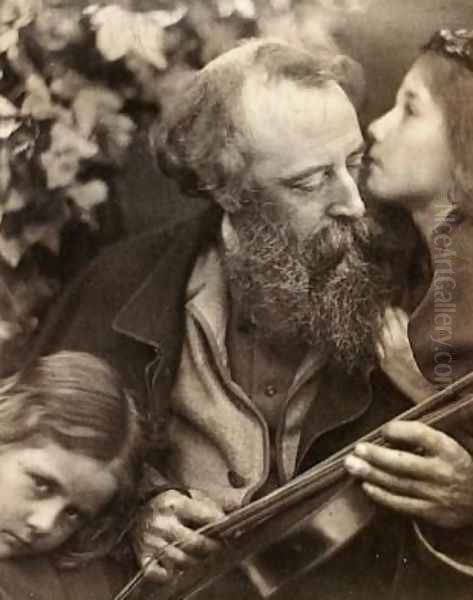 Whisper of the Muse Oil Painting by Julia Margaret Cameron