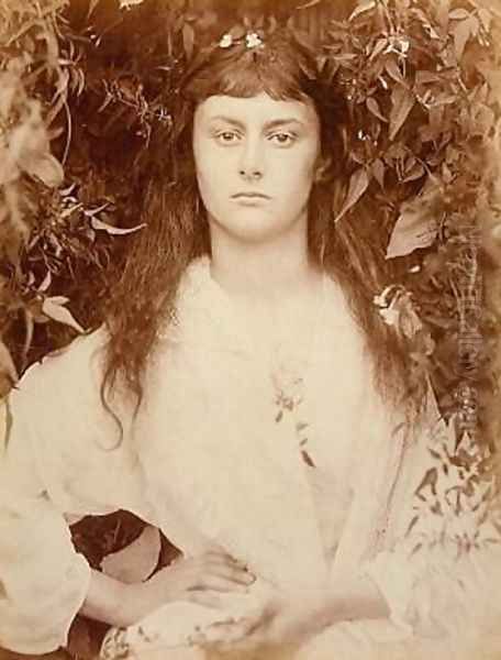 Pomona Oil Painting by Julia Margaret Cameron