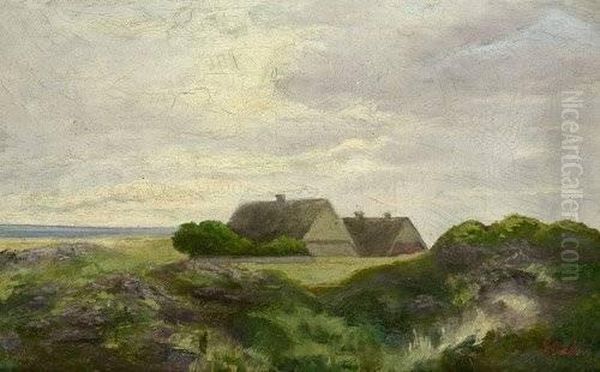 Nordische Landschaft Oil Painting by Georg Jahn