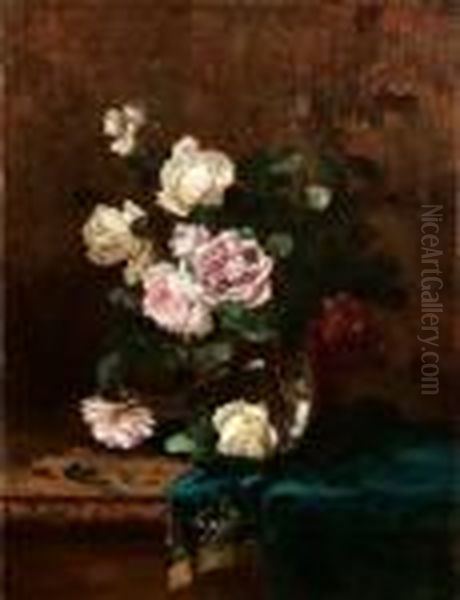 Fiori Oil Painting by Georg Jakobides