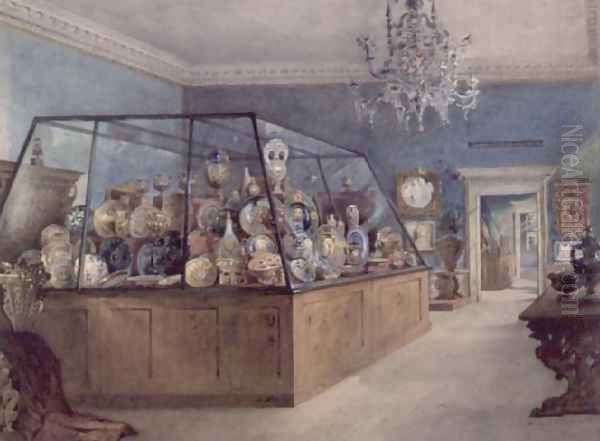 Marlbrough House: Second Room Oil Painting by William Linnaeus Casey