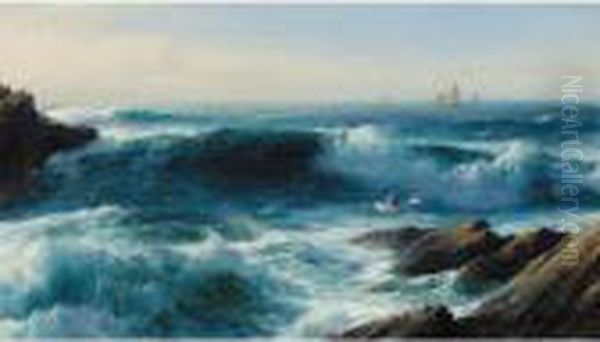 Evening Tide Oil Painting by David James