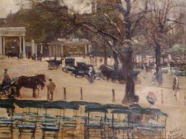 'hyde Park' Oil Painting by Alexander Jamieson