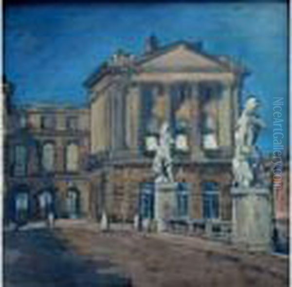 Palace At Versailles Oil Painting by Alexander Jamieson