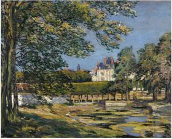 Fountainebleau Oil Painting by Alexander Jamieson