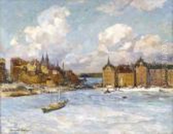 Stockholm Oil Painting by Alexander Jamieson