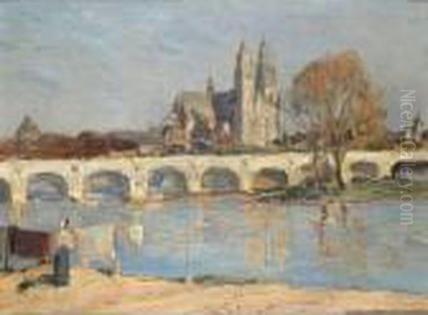 A View Of Tours Oil Painting by Alexander Jamieson