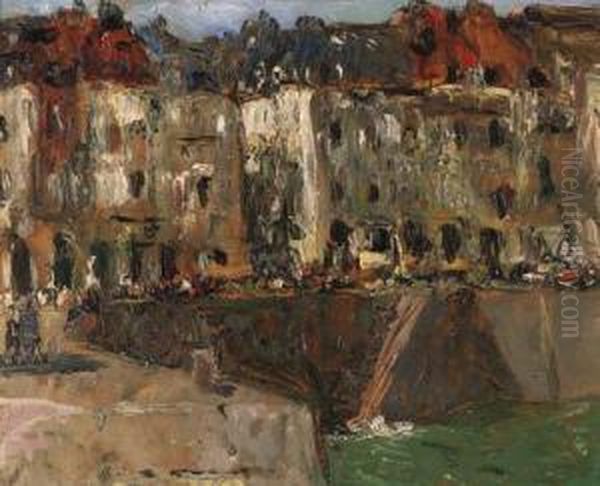 View Of St. Marks, Venice; And View Of Dieppe Oil Painting by Alexander Jamieson