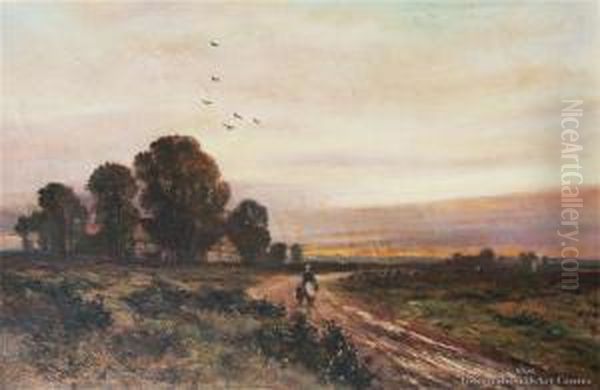 Homeward Bound Oil Painting by Frances E. Jamieson